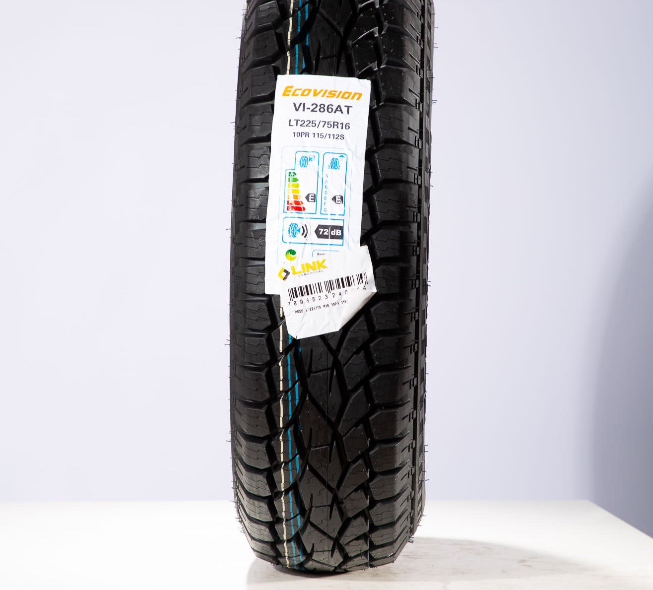 Pneu LT225/75 R16 10PR 115/112S VI-286AT Ecovision