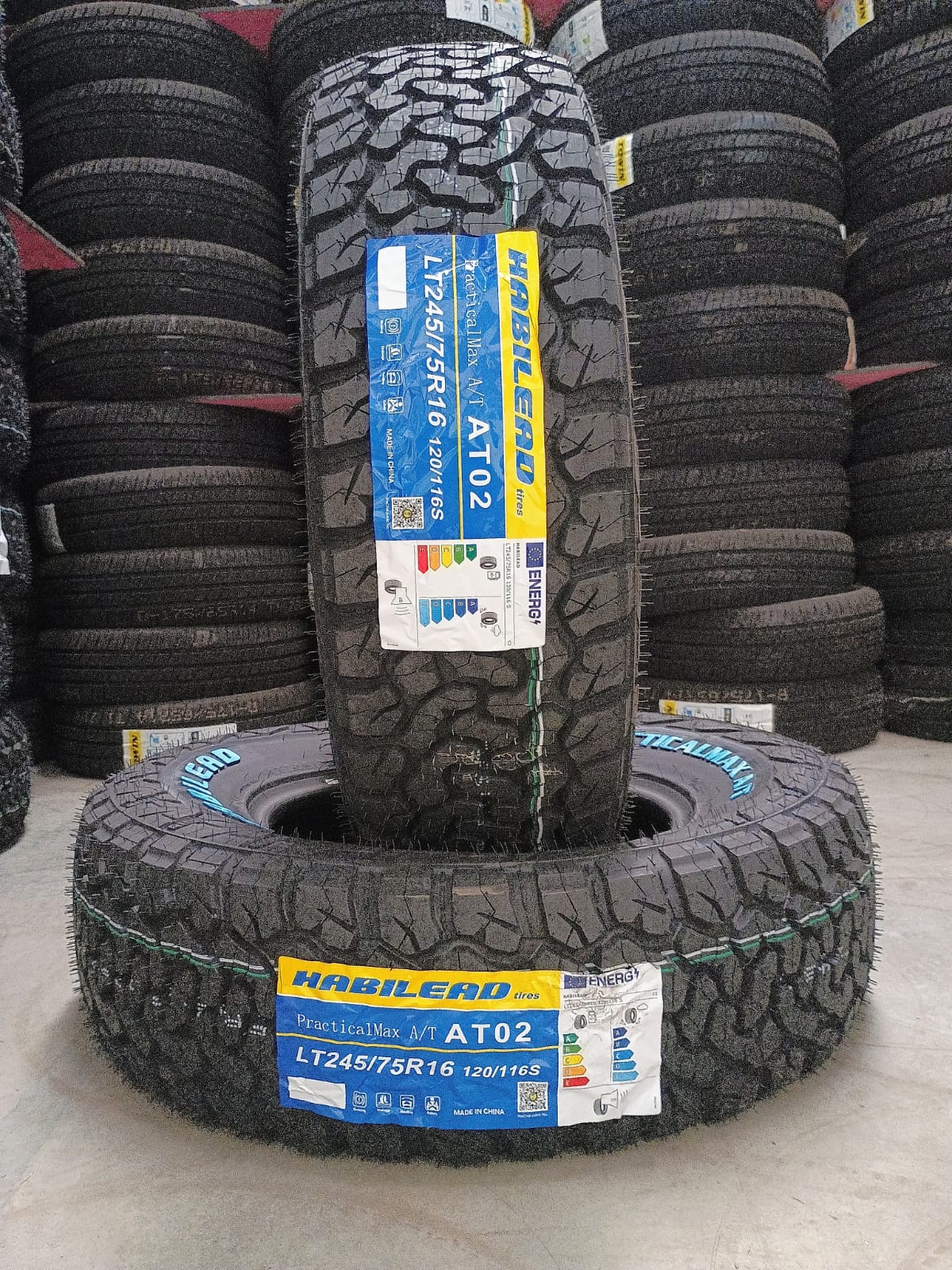 Pneu LT245/75R16 LB 120/116S AT02 Habilead