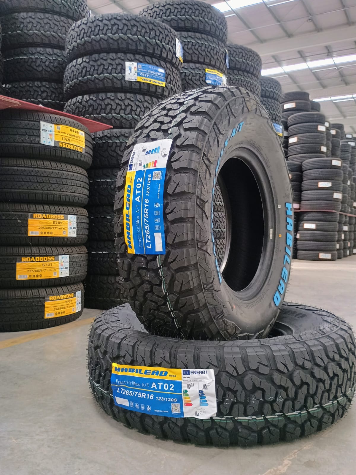 Pneu LT265/75R16 LB 123/120S AT02 Habilead
