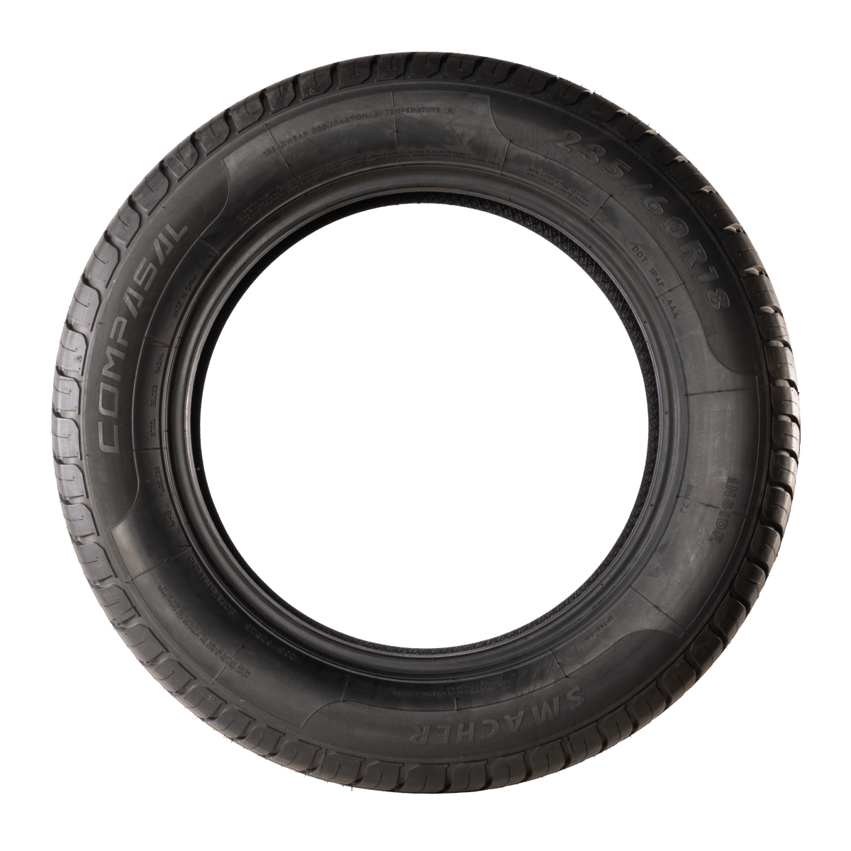 Pneu 235/60R18 107VXL Smacher Compasal - Pneus Auto