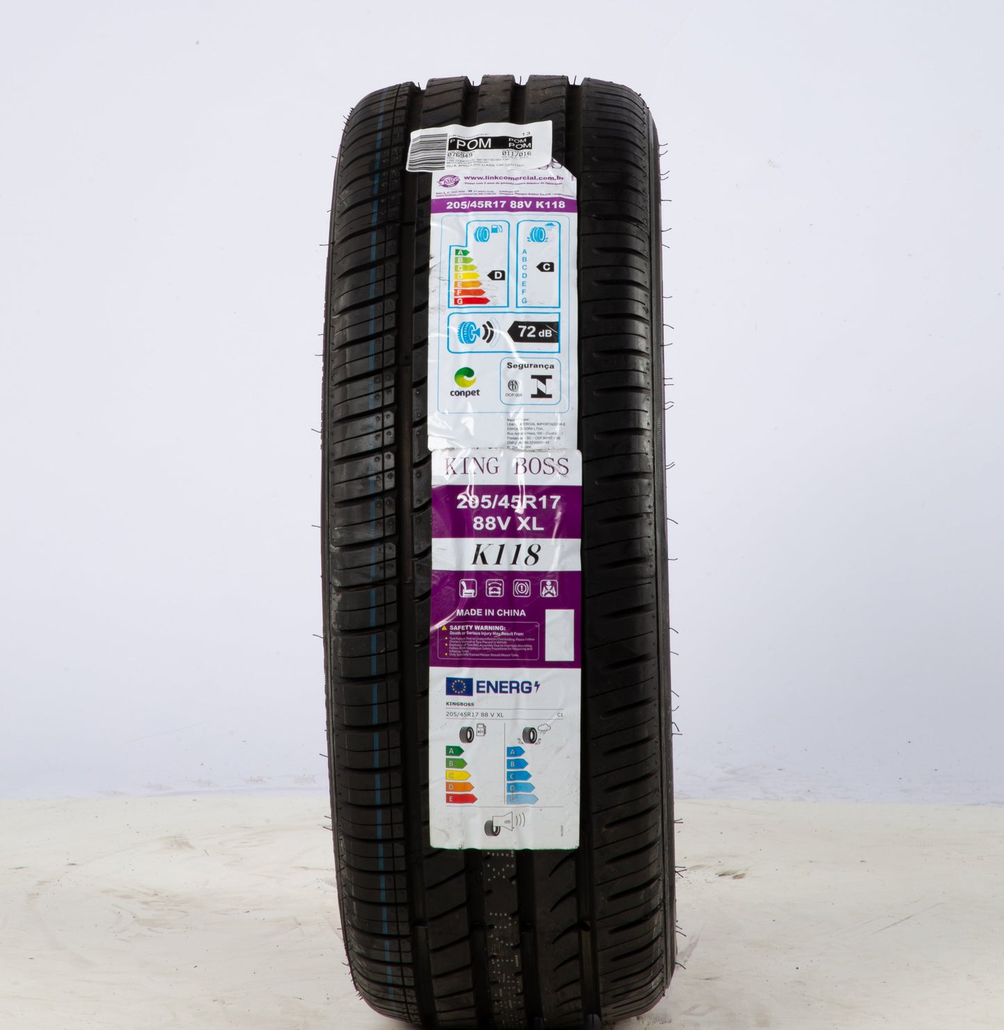 Pneu 205/45R17 XL 88V K118 Kingboss
