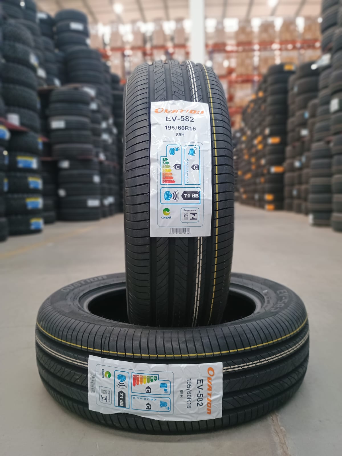 Pneu 195/60R16 CE 89H EV-582 Ovation