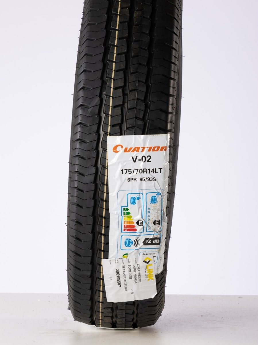 Pneu 175/70R14 LT 6PR 95/93S V - 02 Ovation - Pneus Auto