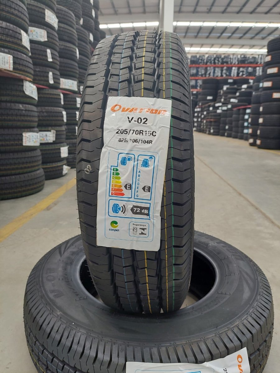 Pneu 205/70R15C 8PR 106/104R V - 02 Ovation - Pneus Auto
