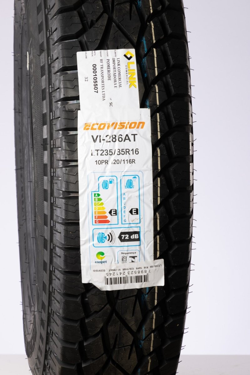Pneu LT235/85R16 10PR 120/116R VI - 286AT Ecovision - Pneus Auto