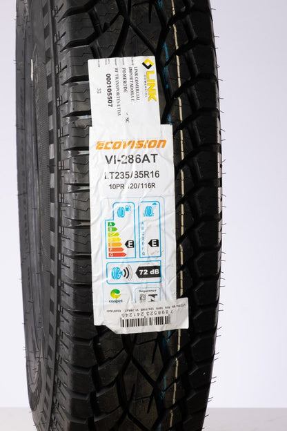 Pneu LT235/85R16 10PR 120/116R VI - 286AT Ecovision - Pneus Auto